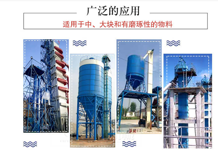 鬥式提升機主要适用範圍主要是化工，糧食，建築材料較多。
