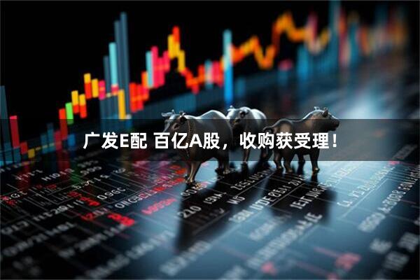 广发E配 百亿A股，收购获受理！