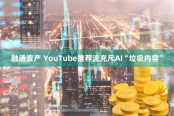 融通资产 YouTube推荐流充斥AI“垃圾内容”