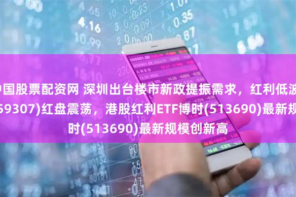 中国股票配资网 深圳出台楼市新政提振需求，红利低波100ETF(159307)红盘震荡，港股红利ETF博时(513690)最新规模创新高